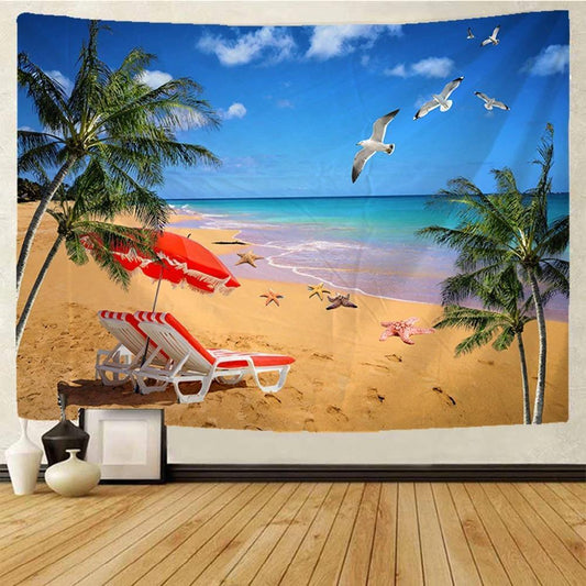 Beautiful Beach Tapestry