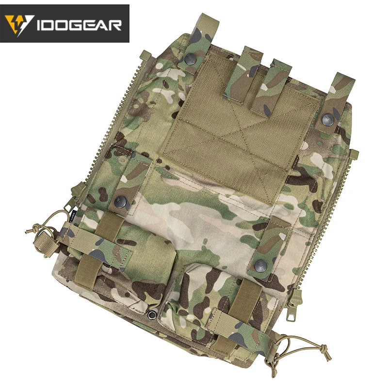 Tactical Pouch Bag Zip on Panel Modular Backpack for Plate Carrier W/ Mag Pouch for AVS JPC2.0 CPC Vest 3573