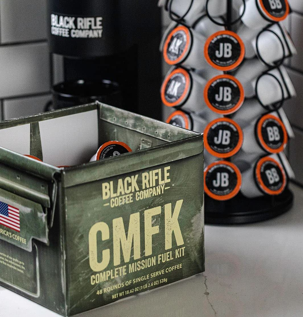 Supply Drop Variety Pack, with Silencer Smooth, AK Espresso, Just Black, and beyond Black Blends, 48 Coffee Pods