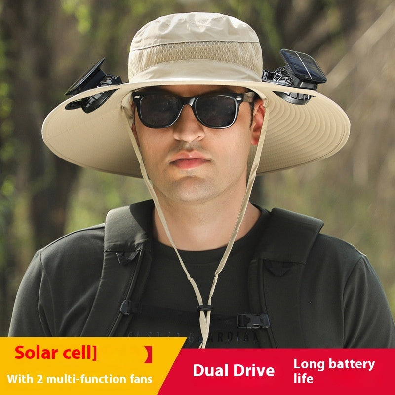 Solar Charging Wind Sun Protection Hat