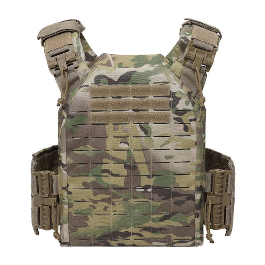 1000D Nylon Plate Carrier Outdoor Tactical Vest Hunting Protective Adjustable MOLLE Vest