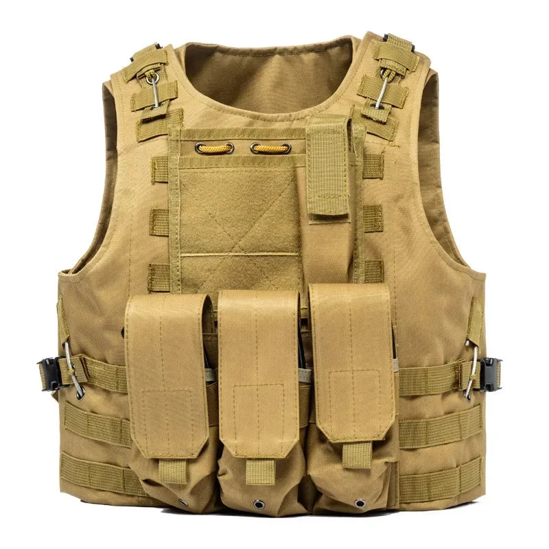 Tactical Vest Airsoft Assault Molle Vests Equipment Outdoor Clothing CS Sports Hunting Camouflage Vest Combat Waistcoat