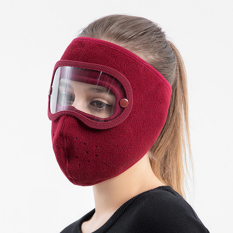 Polar Fleece Goggles Anti-fog Mask